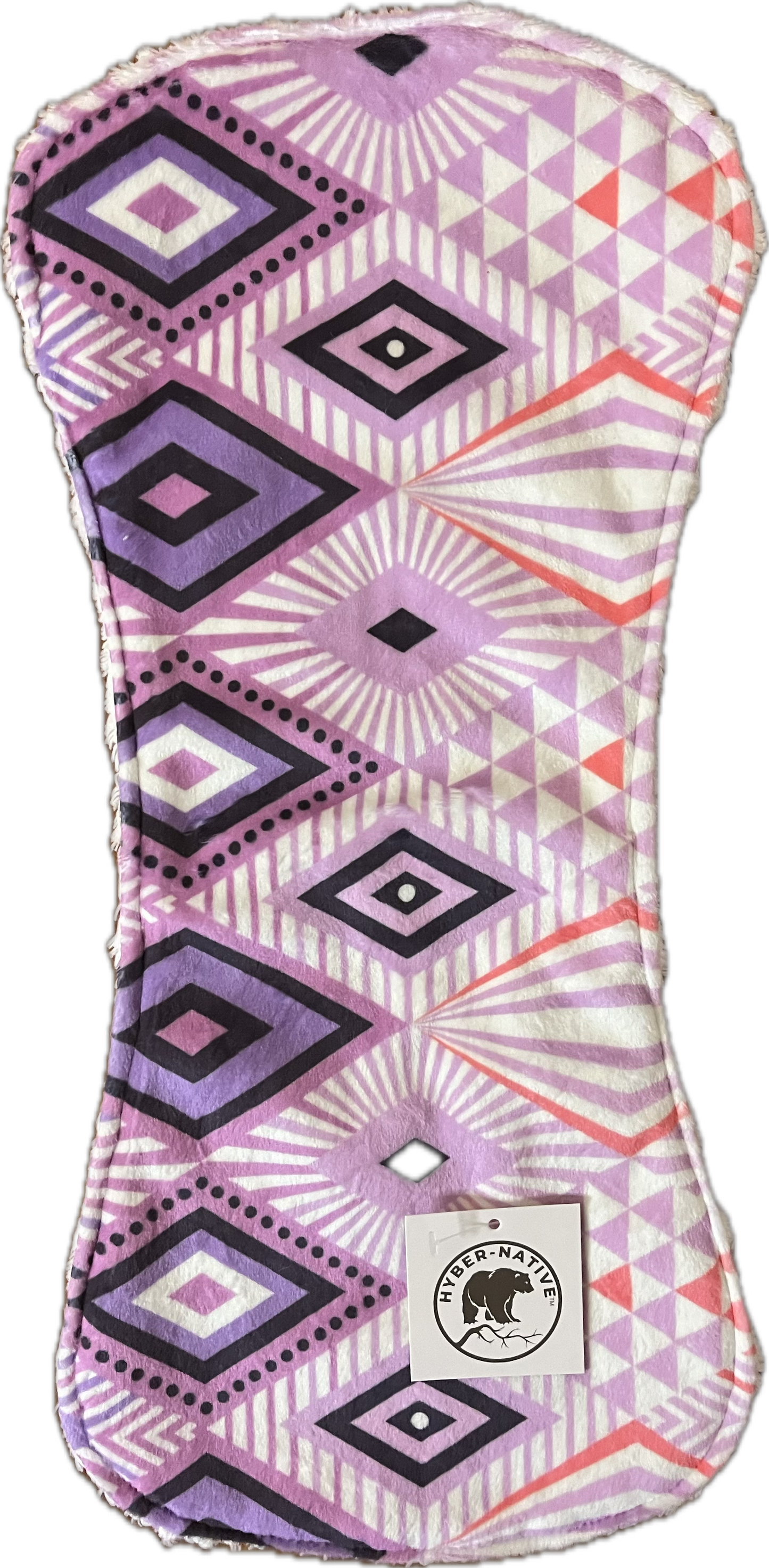 Hyber-Native Tula Pink Disco Lucy Burp Cloth