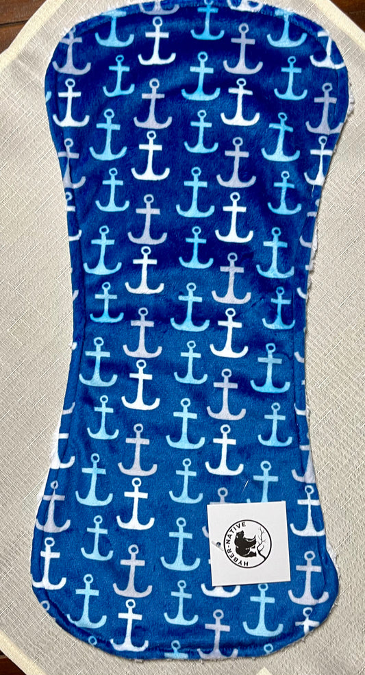 Hyber-Native Anchors Burp Cloth