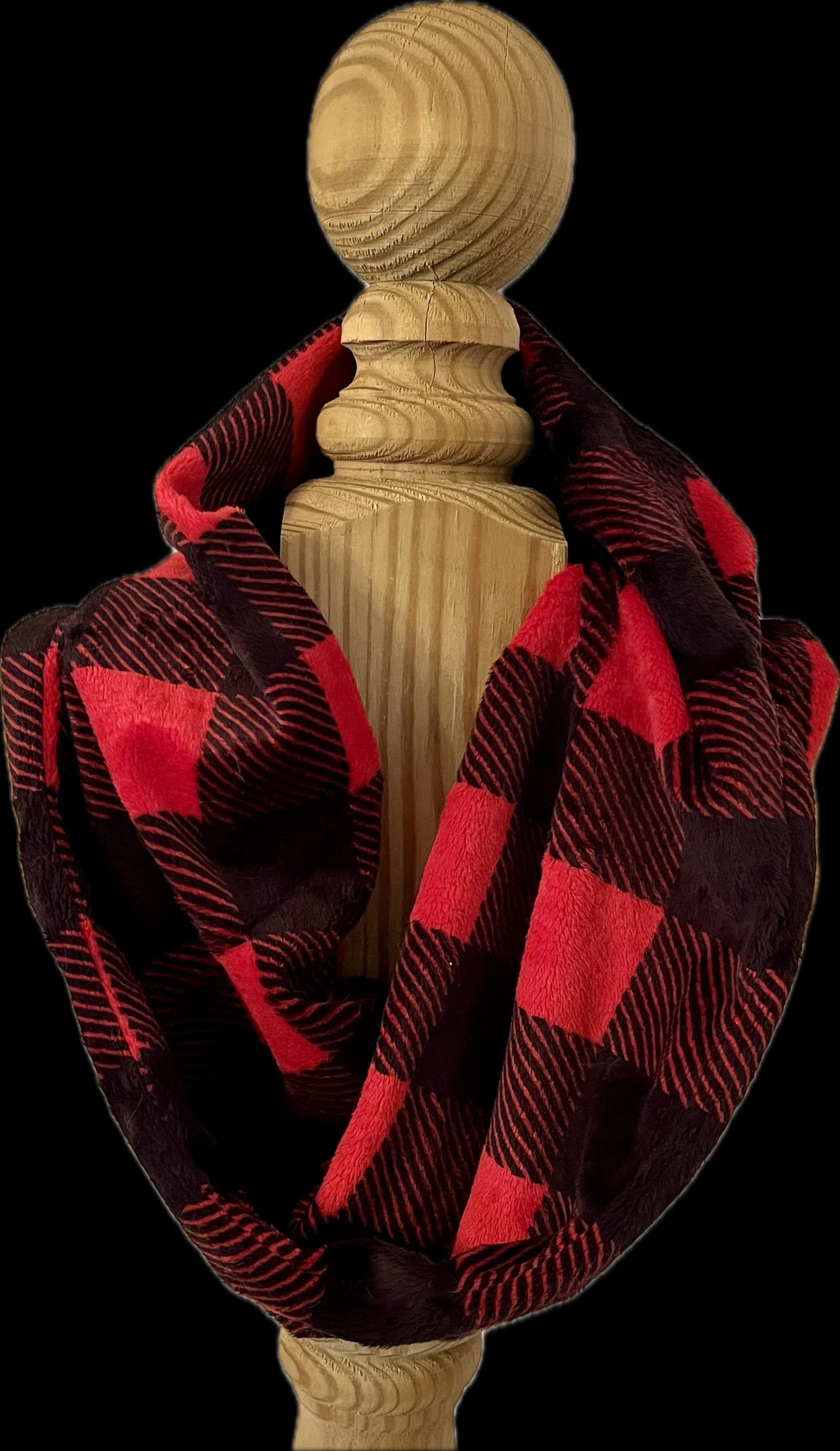 Buffalo Plaid Infinity Scarf